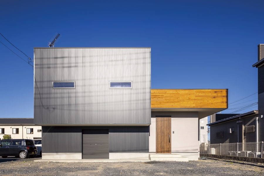 Up to door（茨城県常陸太田市のデザイン住宅）