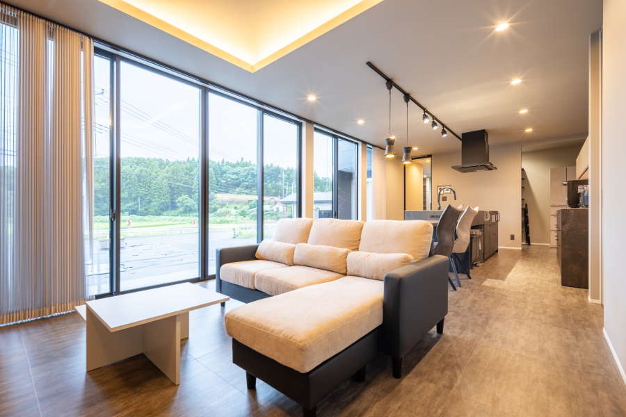 ホテルライクな室内